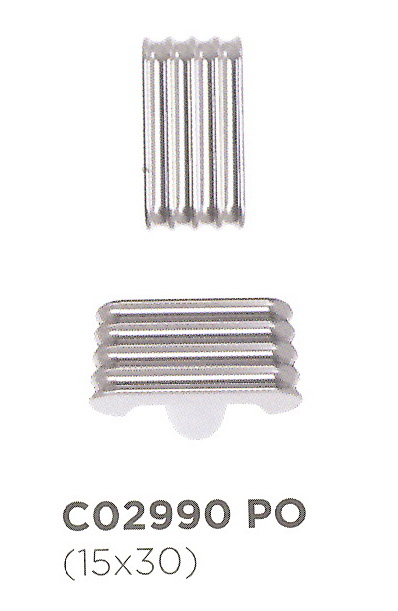 Alfredo Porro Art dèco Möbelknopf MK C02990 PO