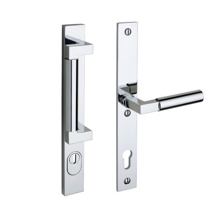 Bauhaus Schmalrahmen Langschildgarnitur KNO 280S-15 SH KZS