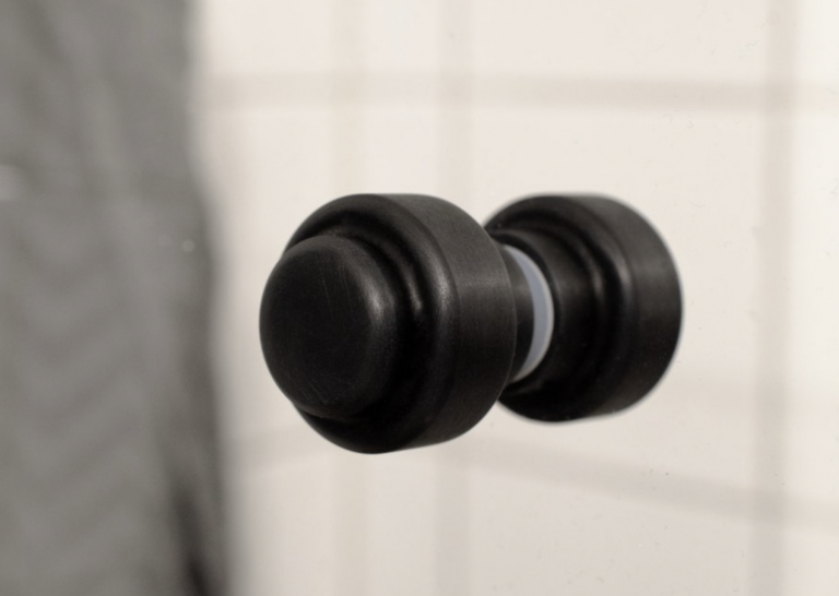 Bäccman & Berglund Ganzglastür Knopfpaar HIP 30