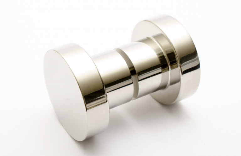 Bäccman & Berglund Knopfpaar DOT 50 für Ganzglastüren