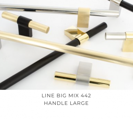 Bäccman & Berglund Möbelgriff LINE BIG MIX 442