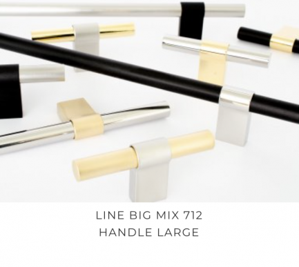 Bäccman & Berglund Möbelgriff LINE BIG MIX 712