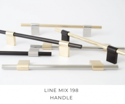 Bäccman & Berglund Möbelgriff LINE MIX 198