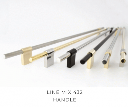Bäccman & Berglund Möbelgriff LINE MIX 432