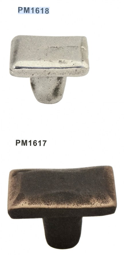 FAMA Bronze Möbelknopf PM1618 und PM1617