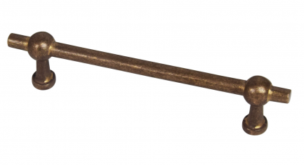 GIARA Bronze Möbelgriffe Chemin de Fer in Weißbronze, Naturbronze und in verschiedenen Patinas