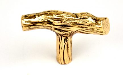 GIARA Bronze Möbelknopf "Ast" PoRA-50