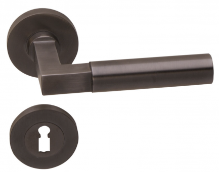 GRO 20-07 Rosettengarnitur Graphite matt