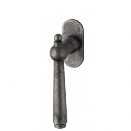 HALCÖ Kaprun Fenstergriff Kaprun DK-07 R72 FLR RS unsichtbar verschraubt flach