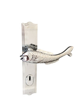 Art dèco Sicherheitsgarnitur Klassik "Forelle" Fisch