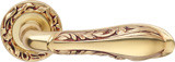 LIBERTY 1160-07-NB Art Nouveau Türdrücker Rosetten Garnitur
