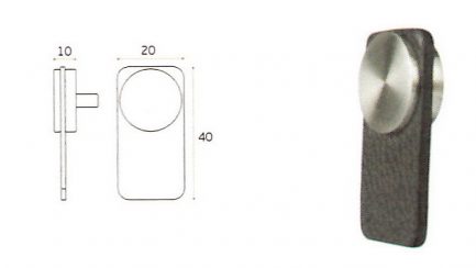 MK 22.005 Leder 20 x 40 mm