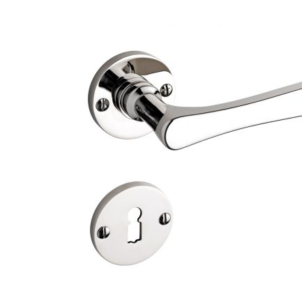 SAAM & BATZ Art dèco Drücker-Rosettengarnitur KNOCHE-46