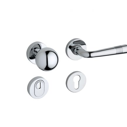 SAAM & BATZ Art Deco Sicherheits Rosettengarnitur ART K 70-02-07 SH KZS