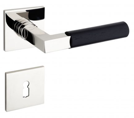 SAAM & BATZ GRO 20E-44 Rosetten-Garnitur / Ebenholzhandhabe