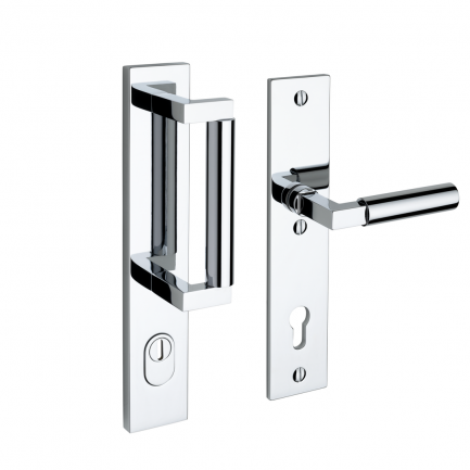 SAAM & BATZ Bauhaus Sicherheits Langschildgarnitur GRO G 275-14 SH