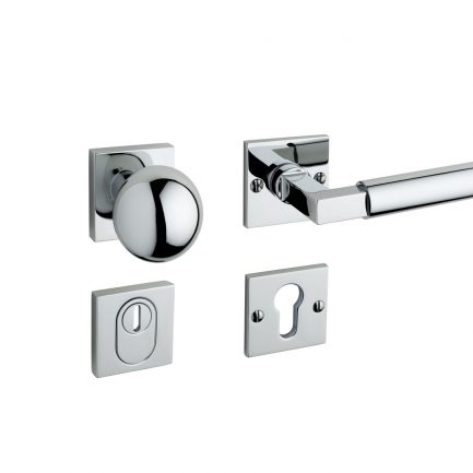 SAAM & BATZ Sicherheits Rosettengarnitur im Design nach Walter Gropius GRO K 20-44 SH