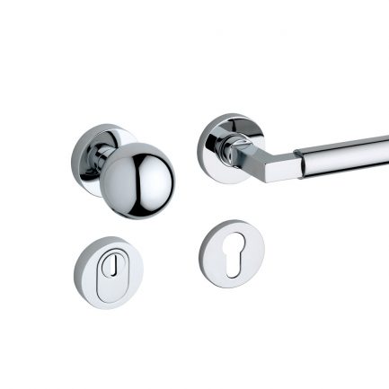 SAAM & BATZ Sicherheits Rosettengarnitur im Design nach Walter Gropius GRO K 20-07 SH