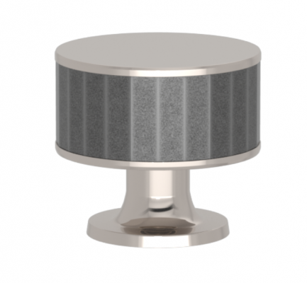 Turnstyle Möbelknopf P5050 FACETED in verschiedenen Farbkombinationen