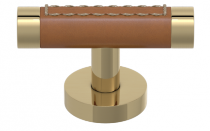 Turnstyle Möbelknopf R1026 mit sichtbarer Naht