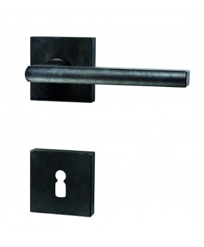 HALCÖ schwarzSTAHL Rosetten Garnitur TUX-44F  SS