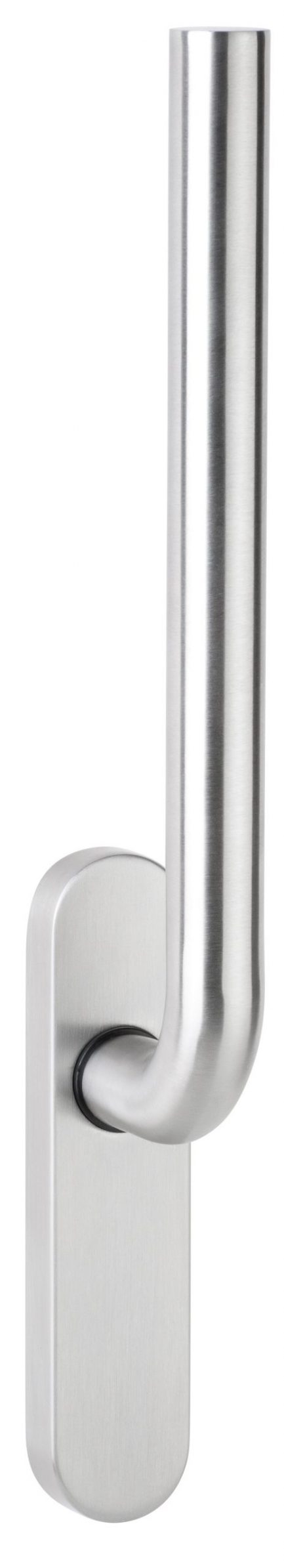 HSG 22- ABG L abgerundete L-Form Hebe-Schiebetürgriff Edelstahl matt