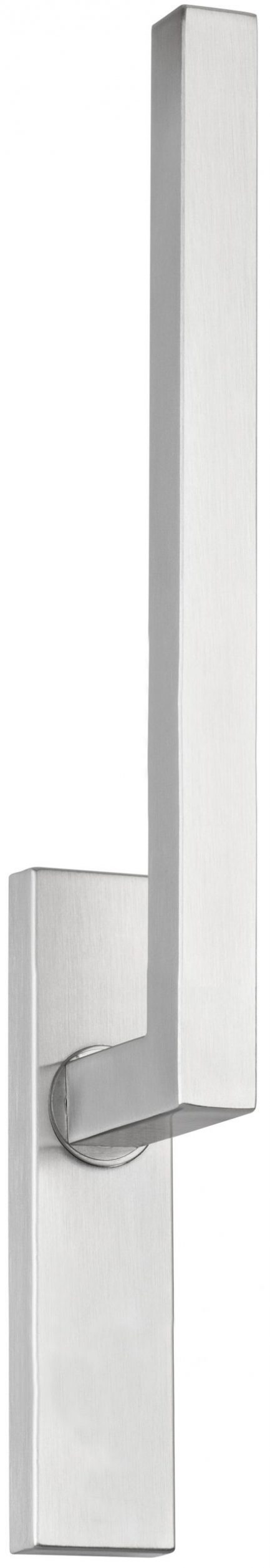 HSG 22-17Q Hebe-Schiebetürgriff Edelstahl matt