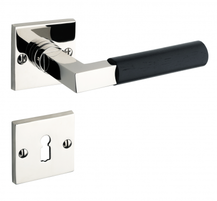 SAAM & BATZ GRO 20E-44 Rosetten-Garnitur / Ebenholzhandhabe